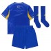 Maglie da calcio Leeds United Seconda Maglia Bambino 2025-26 Manica Corta (+ Pantaloni corti)